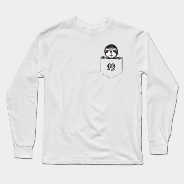 Chibilino in a Pocket Long Sleeve T-Shirt by DAGHO